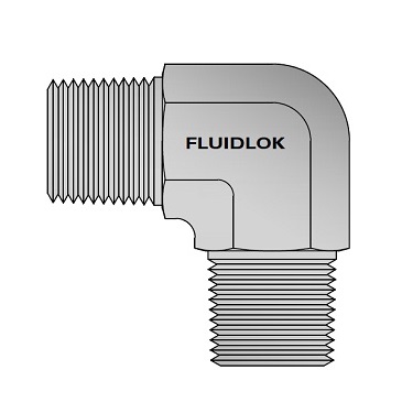 Reducing Male Pipe Elbow - NPT (Ref. 5500)