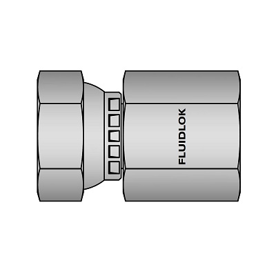 Swivel Female Adaptor - BSPP