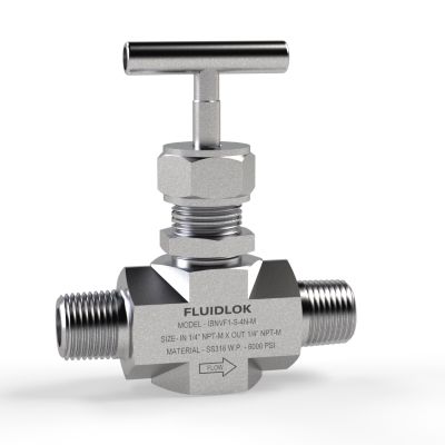 Integral Bonnet Needle Valve - NPT Male X NPT Male