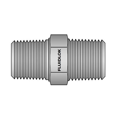 Hex Nipple - NPT X BSPT (Ref. 7030)