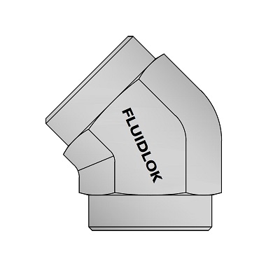 Female Pipe Elbow 45° - NPT (Ref. 5505)