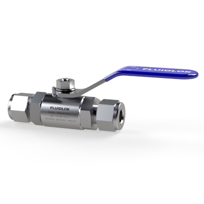 High Pressure Ball Valve - FLUIDLOK Tube OD X Tube OD