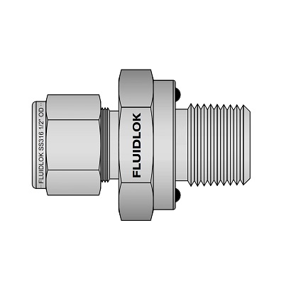 O-Seal Male Connector - NPT