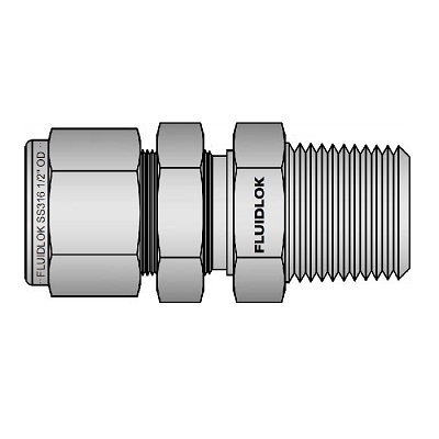 Bulkhead Male Connector - NPT